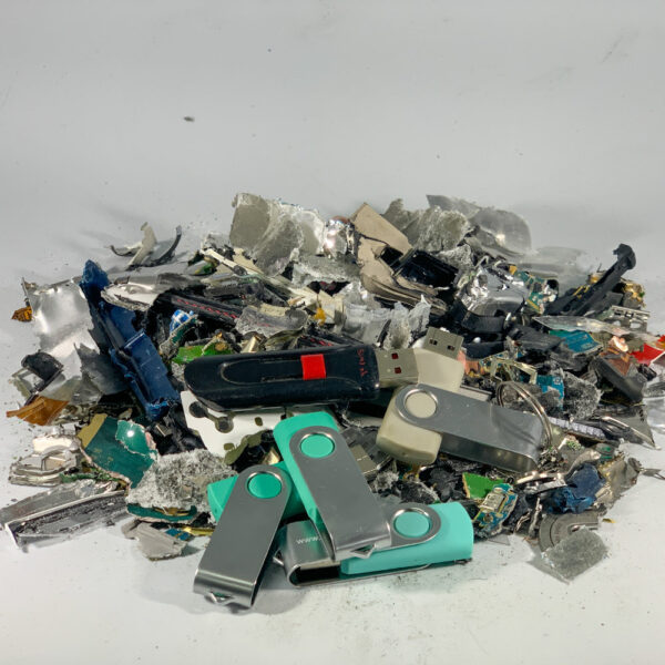 RAM USB Stick Crushed Up